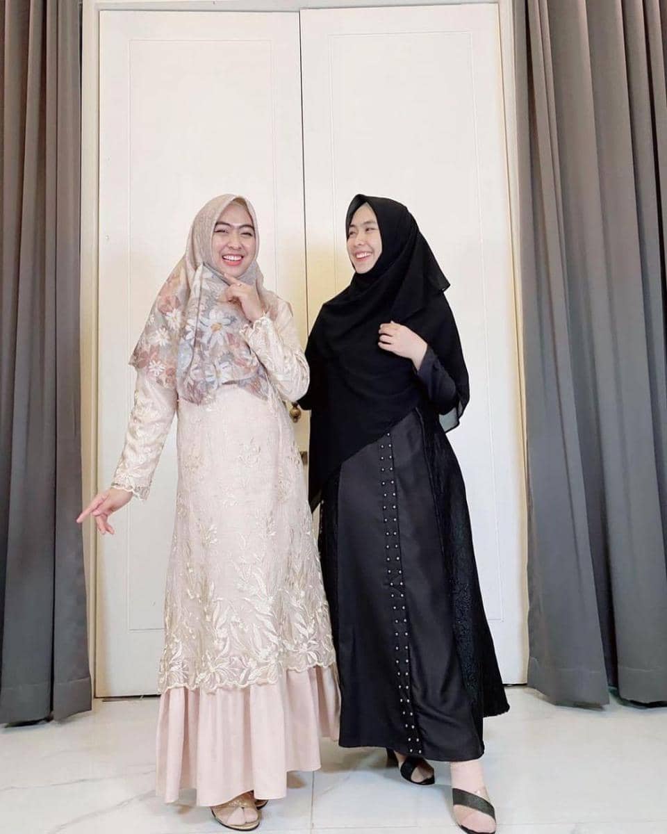 Gamis Syar'i untuk Lebaran (instagram.com/okisetianadewi)