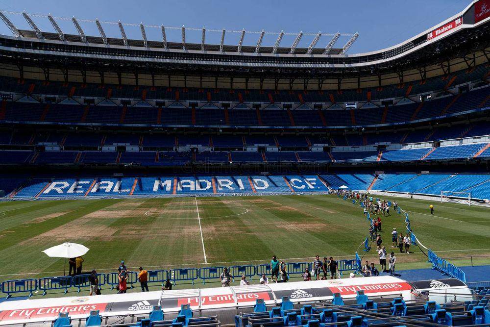 potret Stadion Santiago Bernabeu (twitter.com/realmadriden)