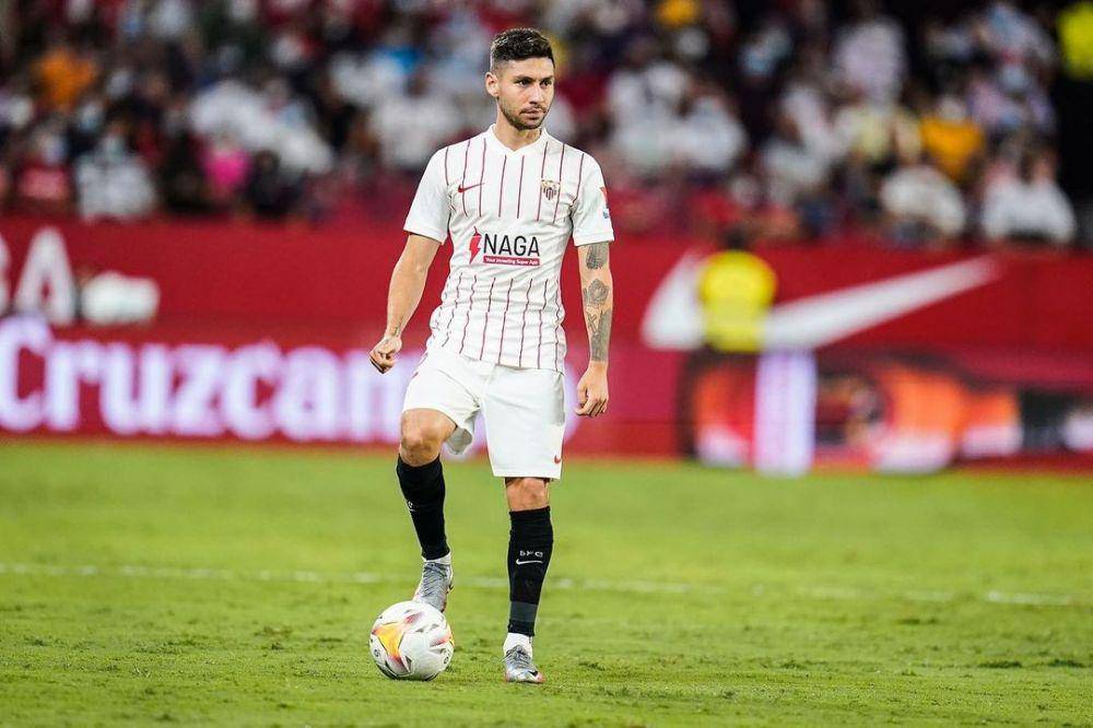 Gonzalo Montiel saat memperkuat Sevilla di LaLiga. (instagram.com/gonzalo_montiel29)