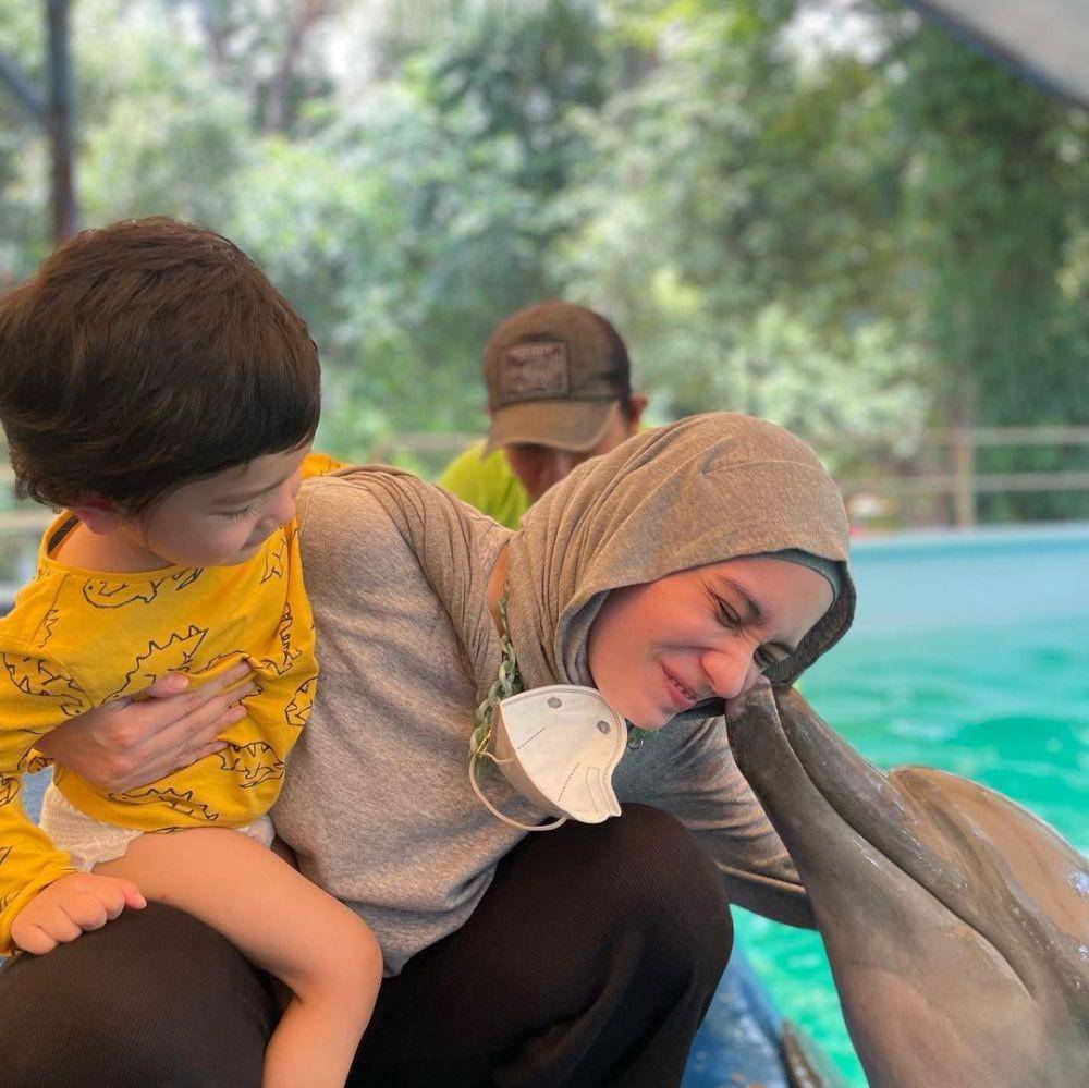 potret Putri Anne momong anak (instagram.com/anneofficial1990)