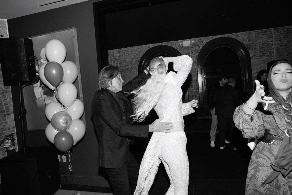 Mohamed Hadid di pesta ulang tahun Gigi yang ke-27 (instagram.com/mohamedhadid)