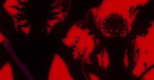 Liebe mengejek Zagred untuk terakhir kalinya ( Dok. Pierrot / Black Clover )