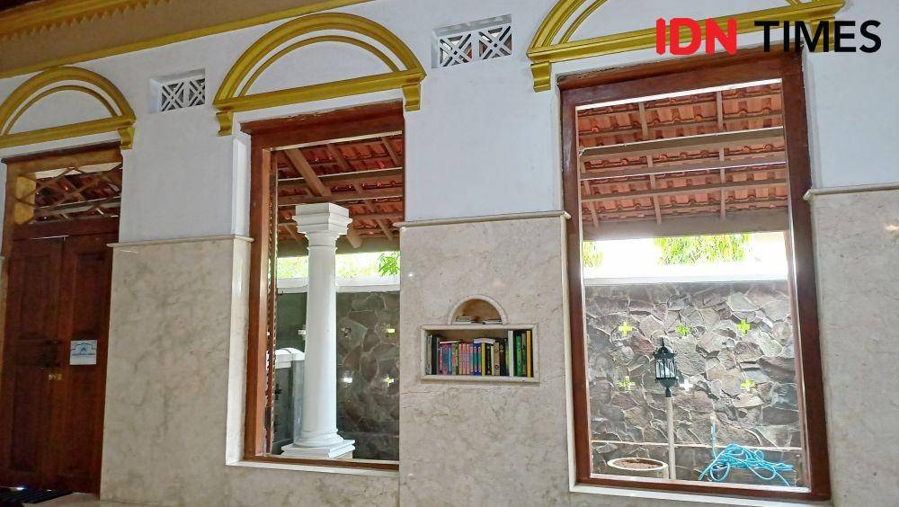 Gaya bangunan Masjid An-Nawier. (IDN Times/Siti Nurhaliza).