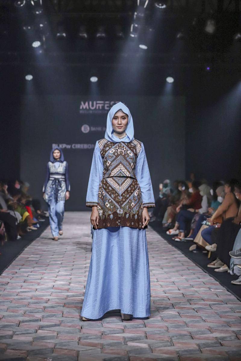 ilustrasi busana muslim modern ala Wignyo di MUFFEST+ 2022 (dok. Wignyo)