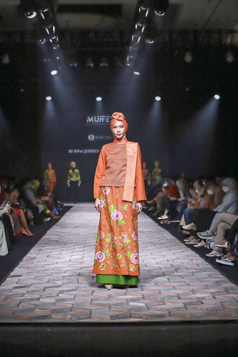 ilustrasi busana muslim modern ala Wignyo di MUFFEST+ 2022 (dok. Wignyo)