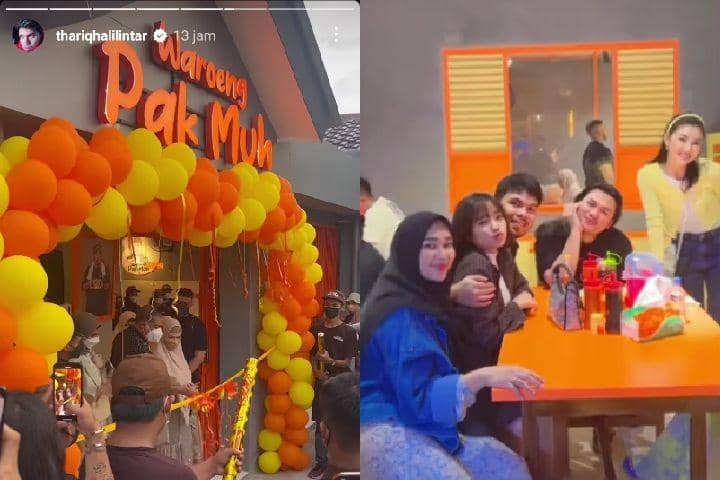 10 Potret Artis di Opening Waroeng Pak Muh, Ramai Abis sama Seleb Hits