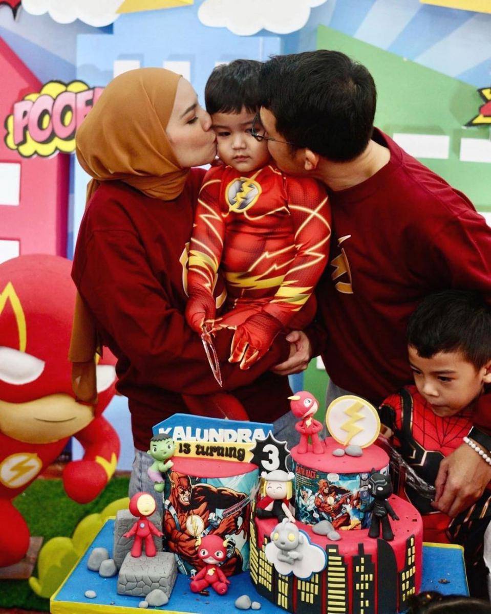 potret ulang tahun Kalundra anak Tya Ariestya (instagram.com/tya_ariestya)