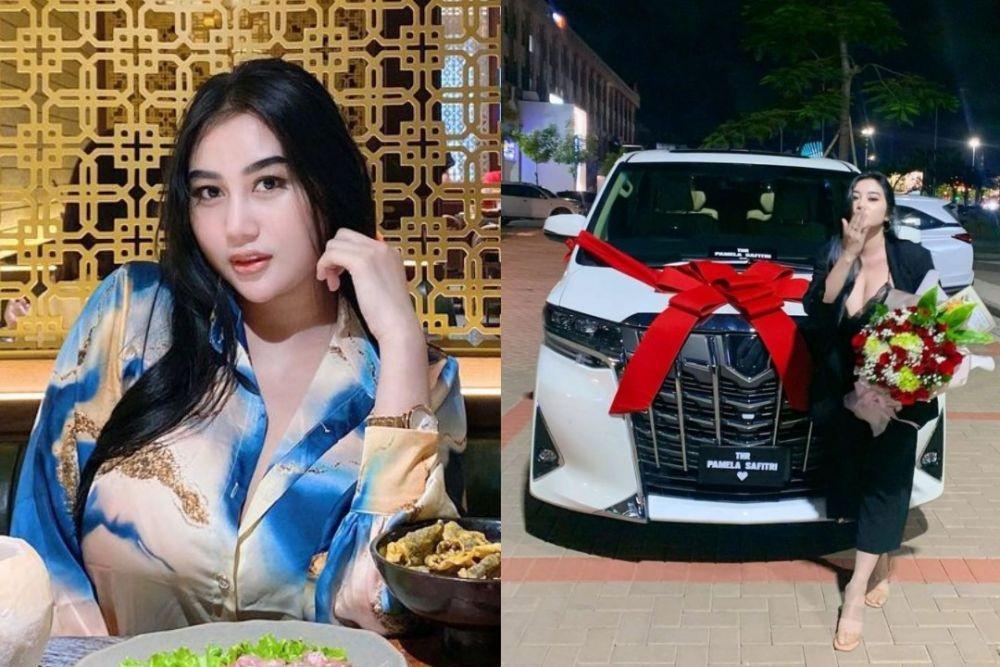 Dapat THR Mobil Alphard dari Ayang, 10 Potret Terbaru Pamela Safitri