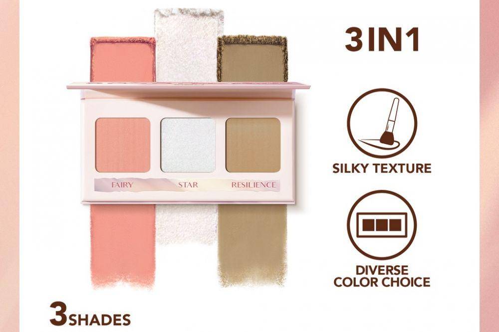 Y.O.U Sparkling Face Palette 3-in-1 (shopee.co.id/youbeautyofficial)