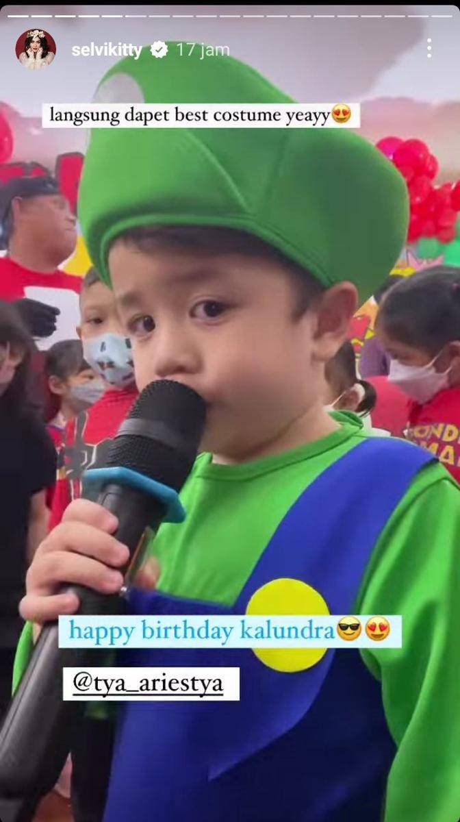 potret ulang tahun Kalundra anak Tya Ariestya (instagram.com/tya_ariestya)