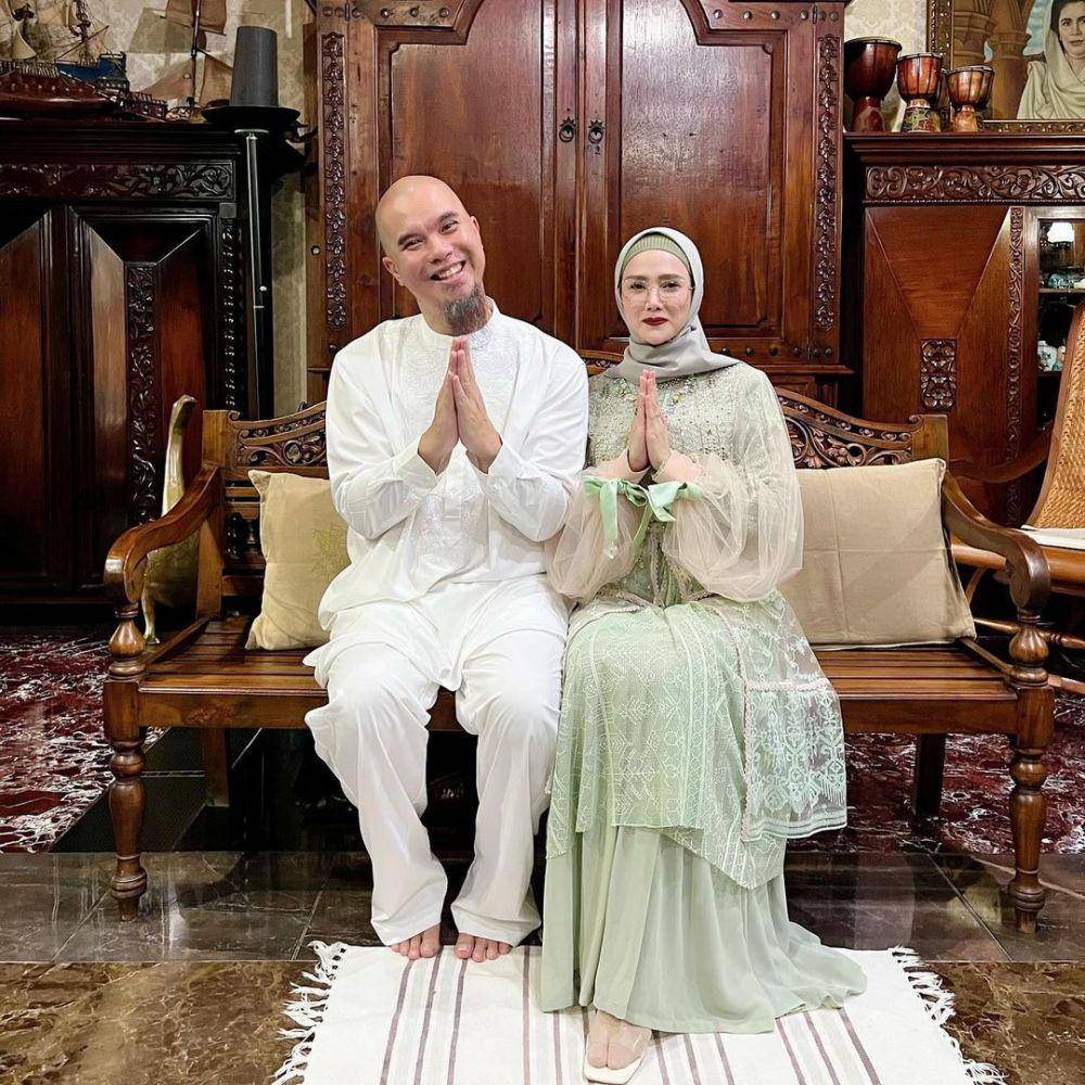 potret Lebaran keluarga Ahmad Dhani (instagram.com/mulanjameela1)