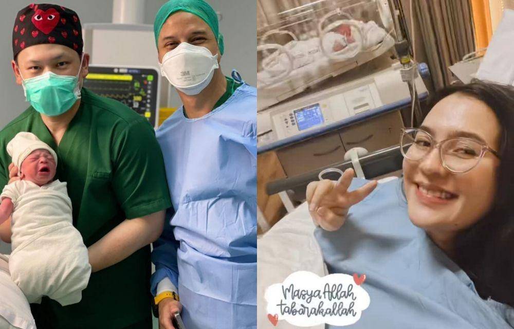 Lidi Brugman melahirkan anak kedua (Instagram.com/_luckyperdana_/ | Instagramcom/lidibrugman/)