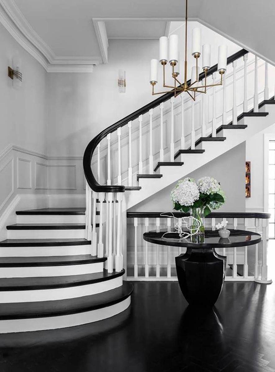 Desain Rumah Bernuansa Hitam Putih (homestolove.com.au)