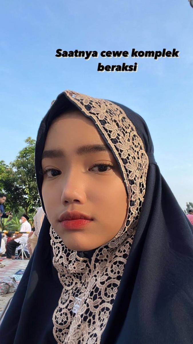 Lebaran keluarga Fuji (Instagram.com/fuji_an/)