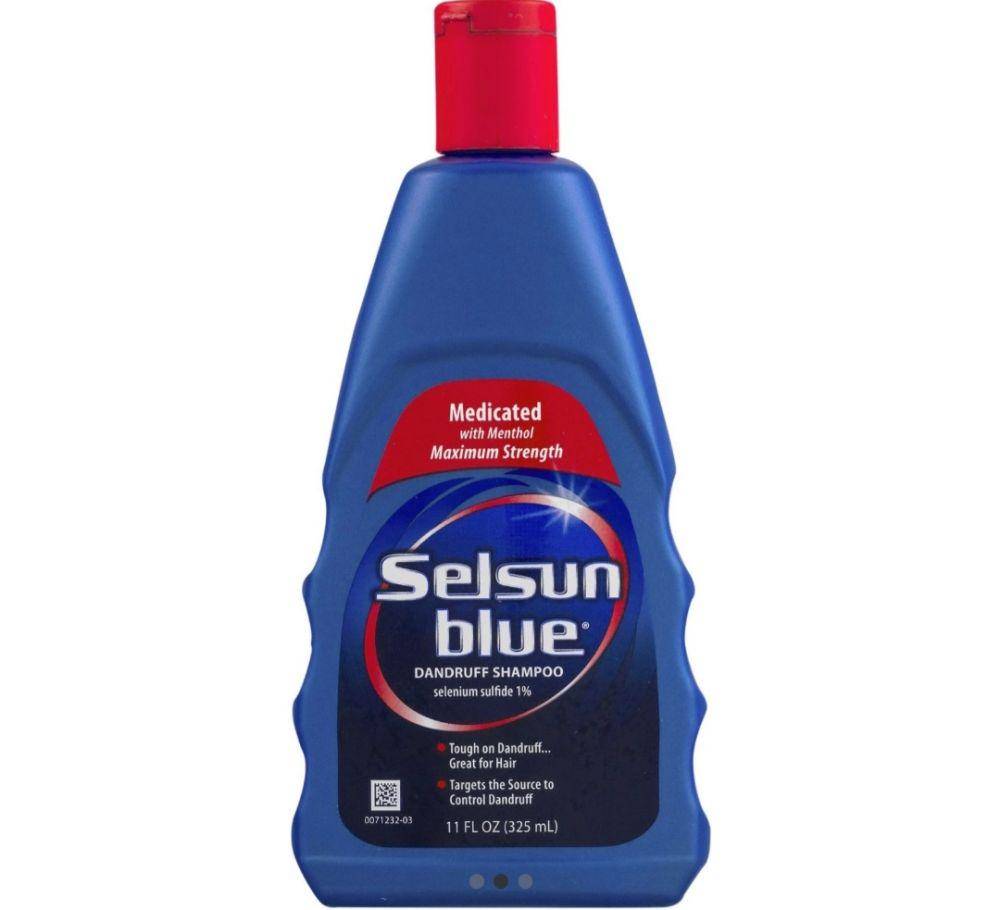 Selsun Blue Medicated with Menthol Dandruff Shampoo (tokopedia.com/Exborders)