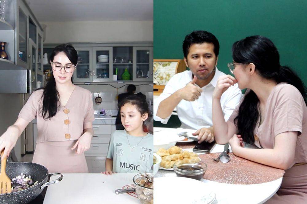 momen Arumi Bachsin masak menu lebaran (youtube.com/arumibachsin94)