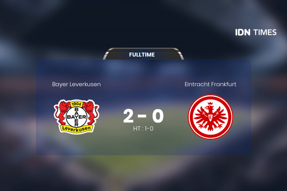 Bayer Leverkusen Curi Poin Penuh Atas Eintracht Frankfurt