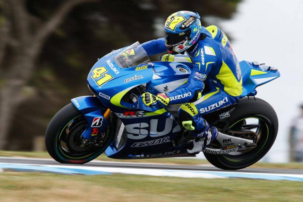 Aleix Espargaro di atas Suzuki GSX-RR 2015. (motogp.com)