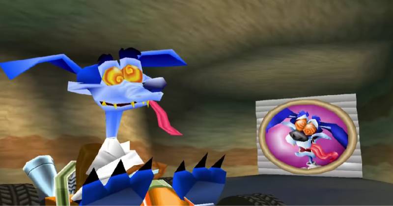 karakter Ripper Roo (dok. Naughty Dog/Crash Team Racing)