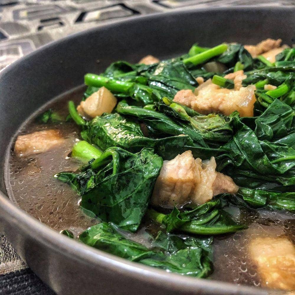 ilustrasi cah kailan daging (instagram.com/meirotan)