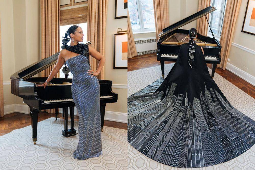 Alicia Keys di Met Gala 2022 (instagram.com/aliciakeys)