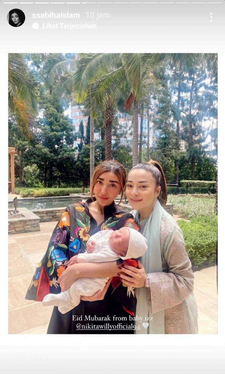 potret Lebaran Nikita Willy (instagram.com/ssabihaislam)