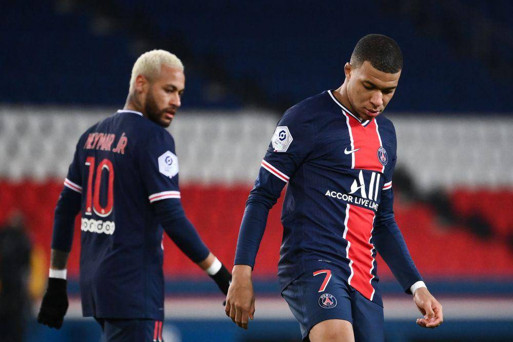 potret Neymar dan Kylian Mbappe bersama PSG (psgtalk.com)
