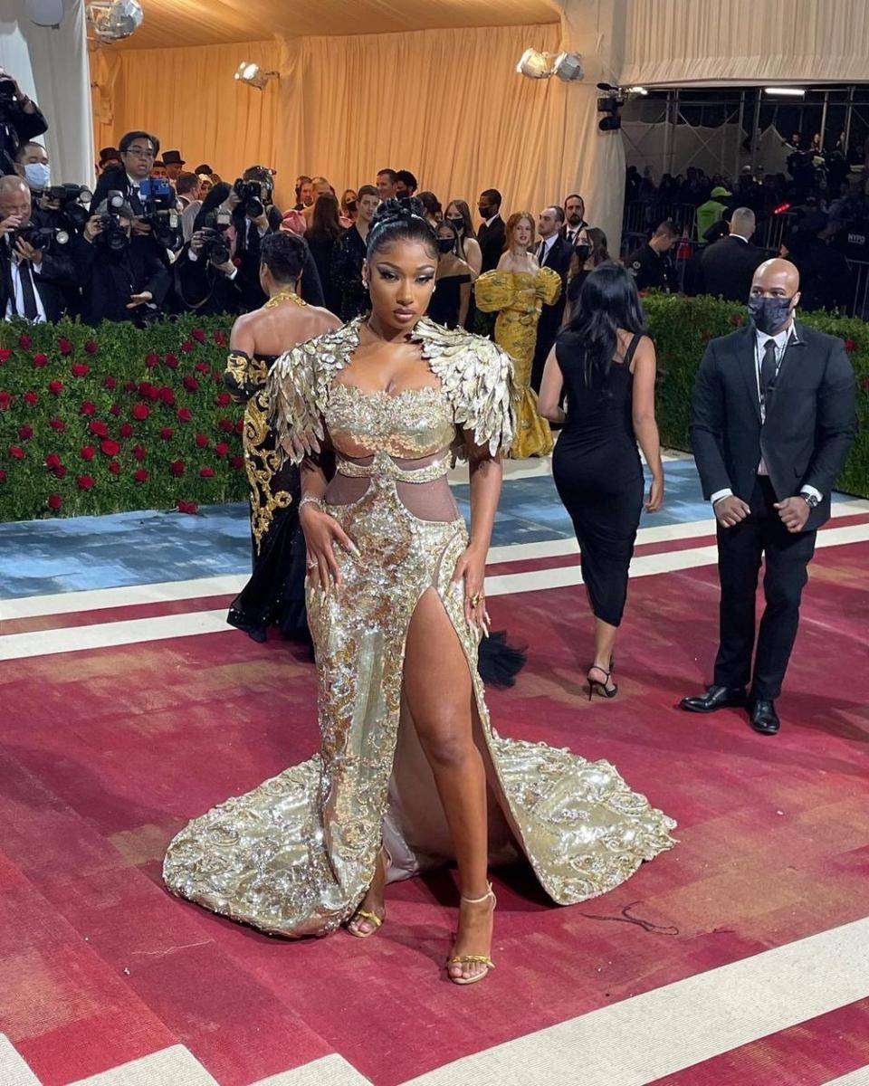 Megan Thee Stallion di Met Gala 2022 (instagram.com/theestallion)