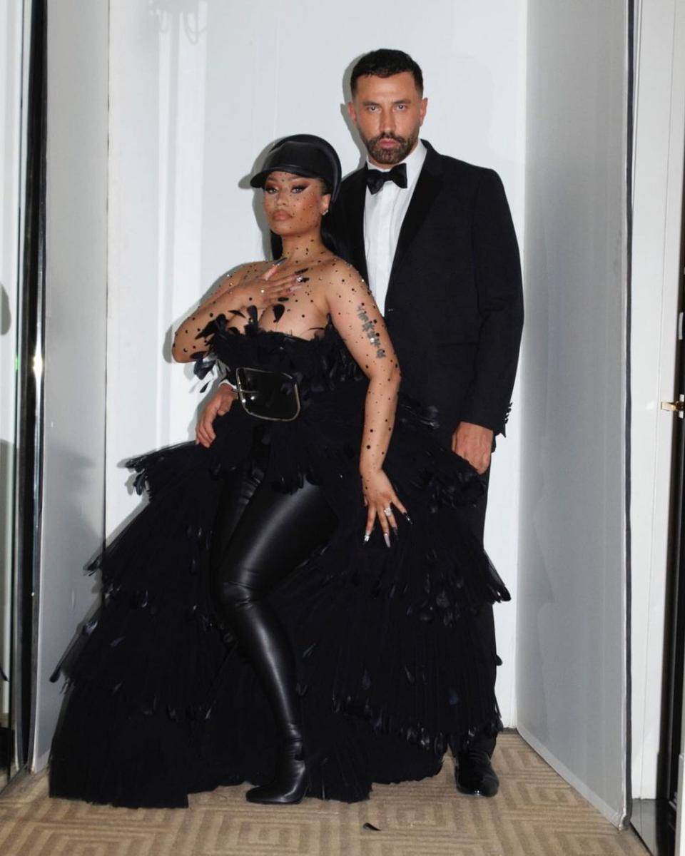 Nicki Minaj di Met Gala 2022 (instagram.com/nickiminaj)