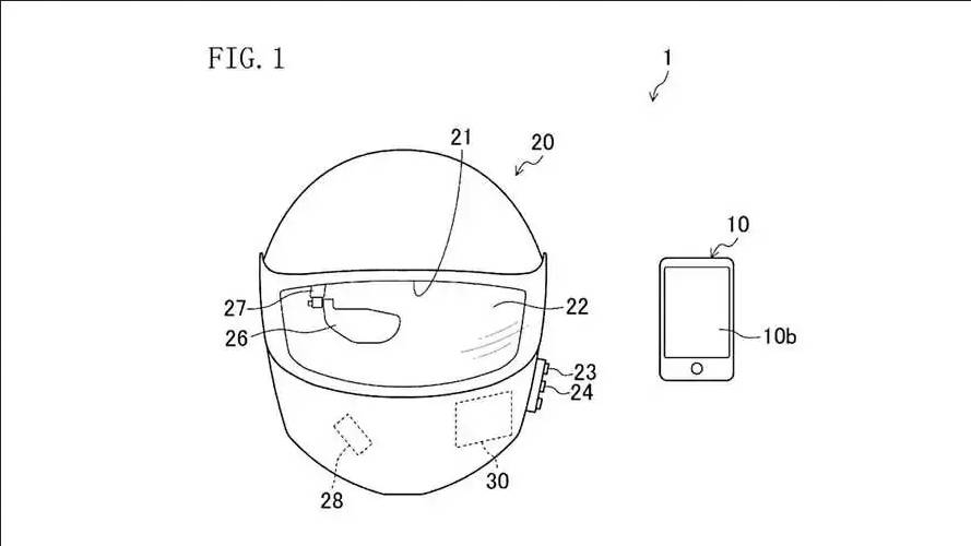 Head up display akan terkoneksi via Bluetooth (Rideapart)