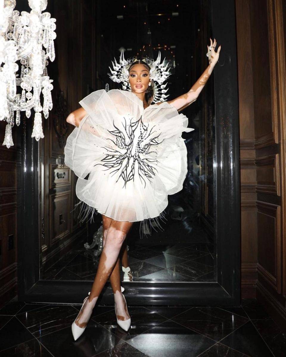 Winnie Harlow di Met Gala 2022 (instagram.com/winnieharlow)