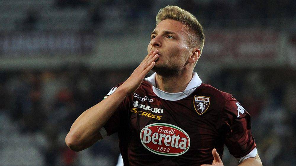 potret Ciro Immobile berseragam Torino (skysports.com)