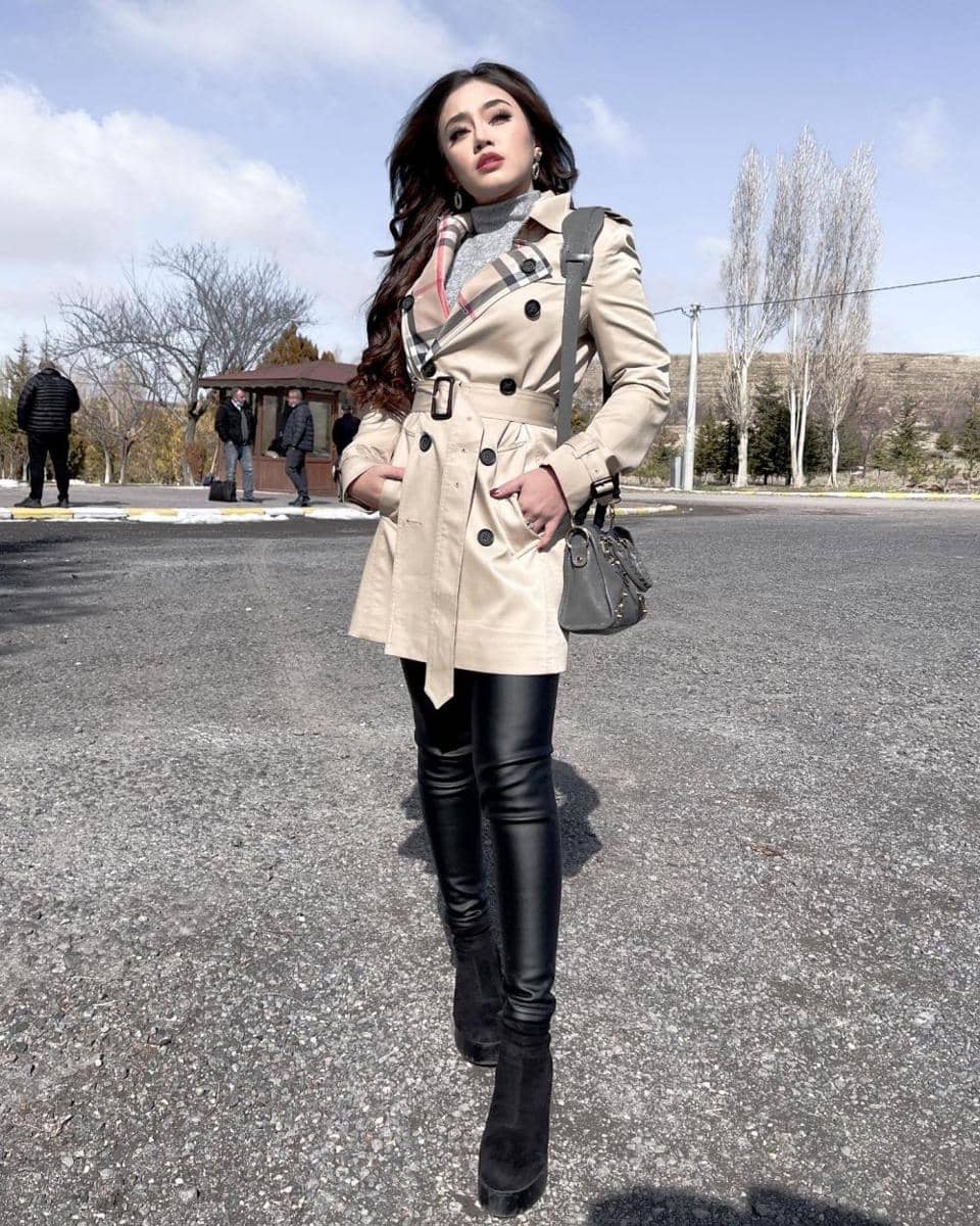 OOTD outerwear ala Tasya Revina (instagram.com/Tasya Revina)