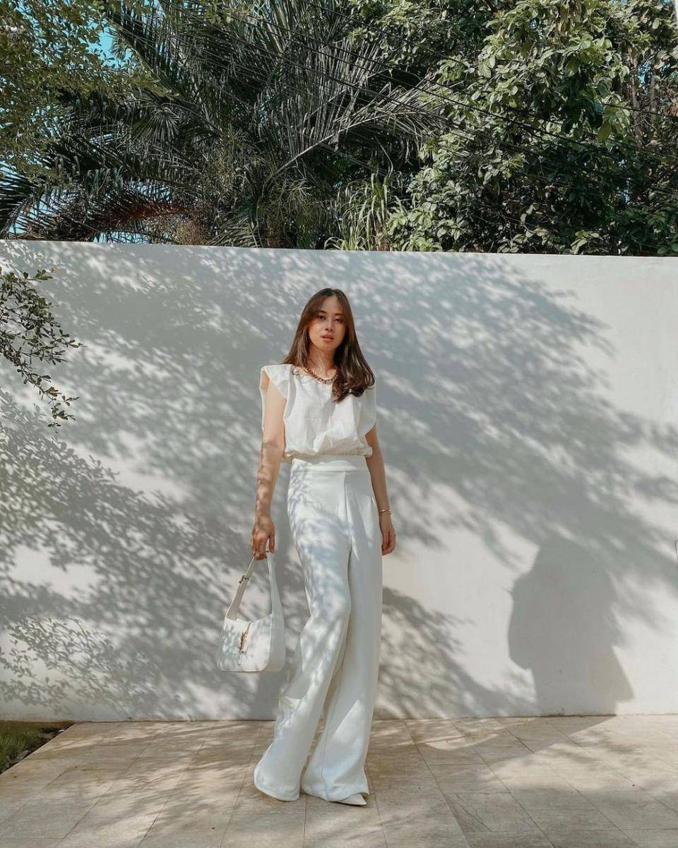 OOTD celana panjang ala Aurel Valen (instagram.com/Aurel Valen)