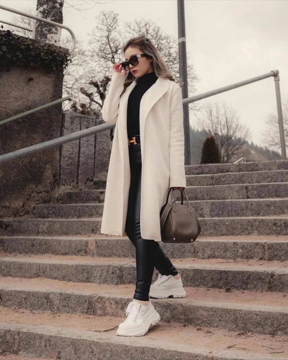 OOTD outerwear ala Tasya Revina (instagram.com/Tasya Revina)