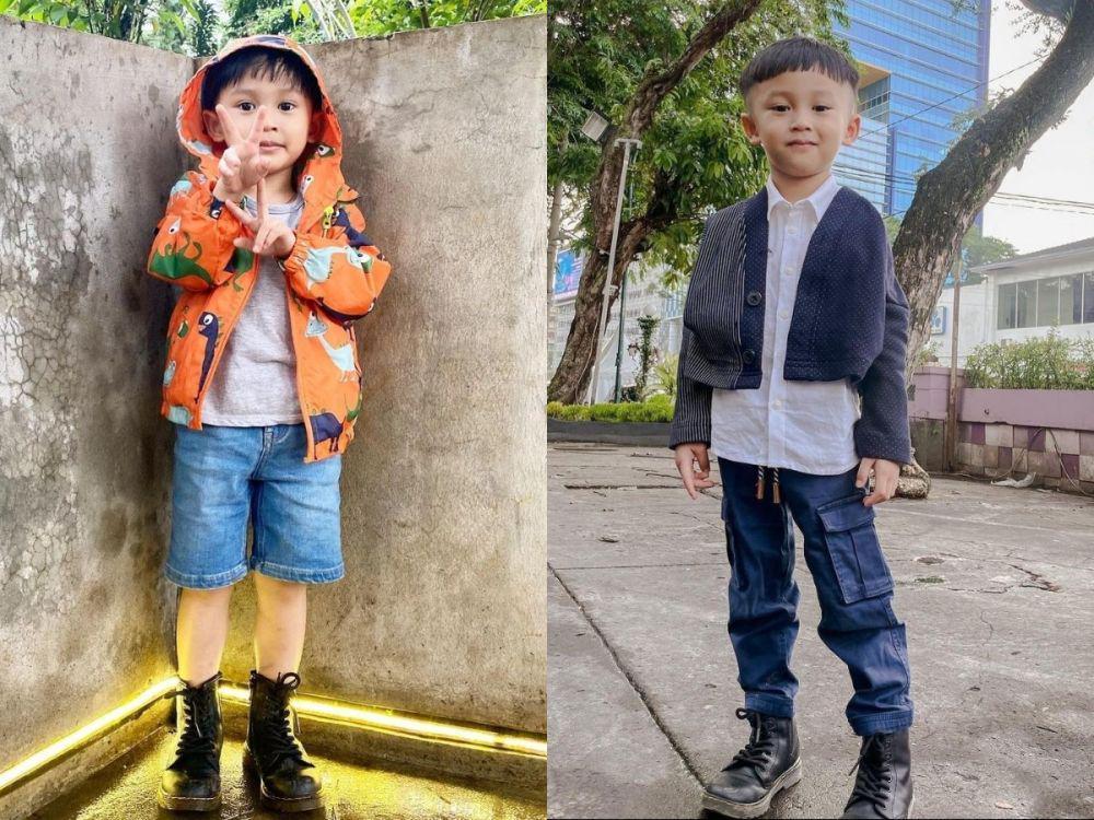 9 Potret Terkini Nord Kiano, Anak Rinni Wulandari yang Jago Berpose