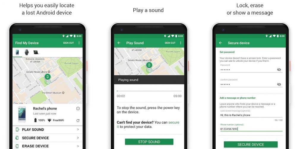 ilustrasi Google’s Find My Device (dok. Google LLC)