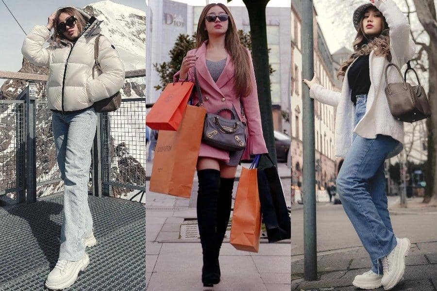 9 OOTD Pakai Outerwear saat Liburan ala Selebgram Tasya Revina