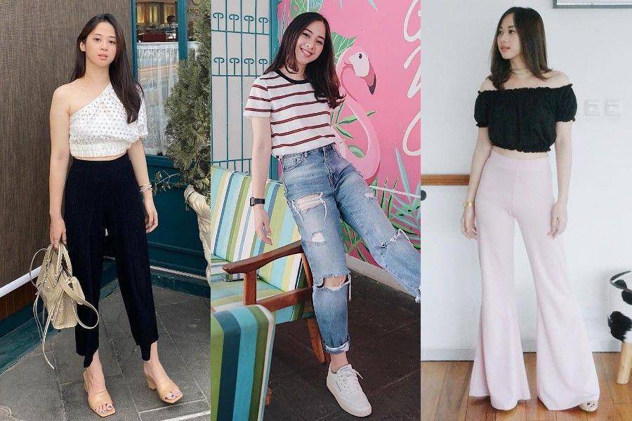 OOTD celana panjang ala Aurel Valen (instagram.com/Aurel Valen)