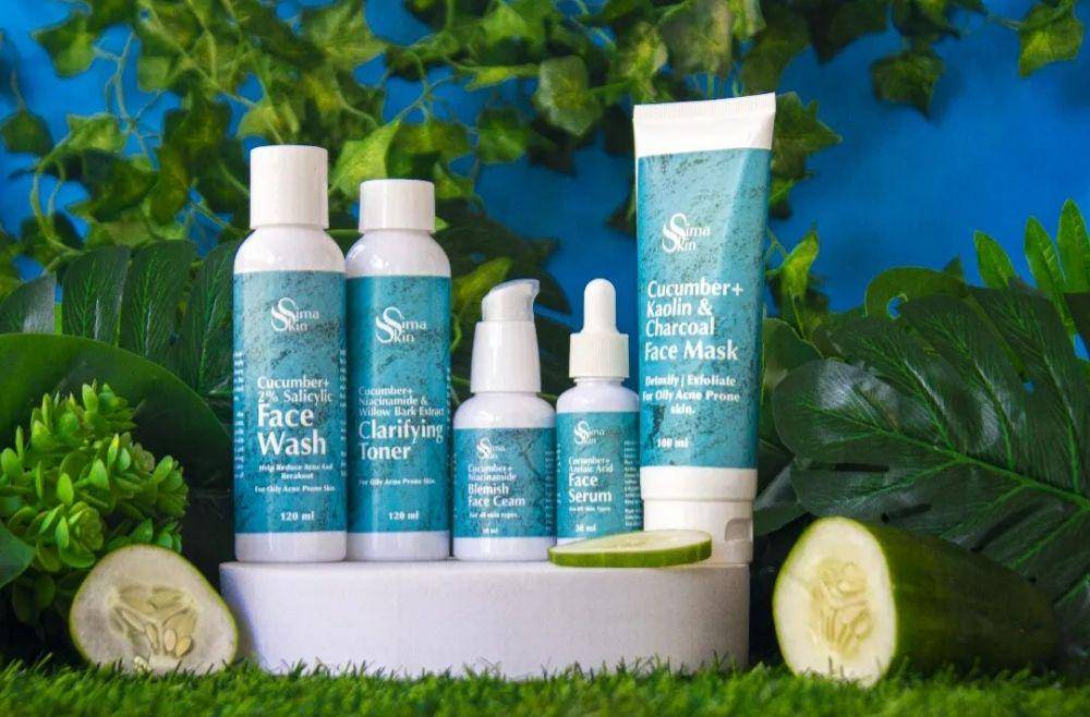 ilustrasi produk perawatan jerawat (instagram.com/simanaturals)