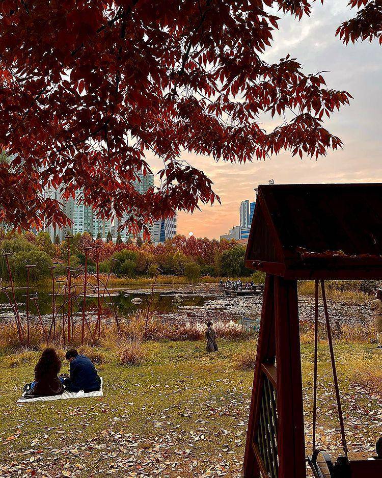 Ilsan Lake Park (instagram.com/sebyeok_x_meahwa)