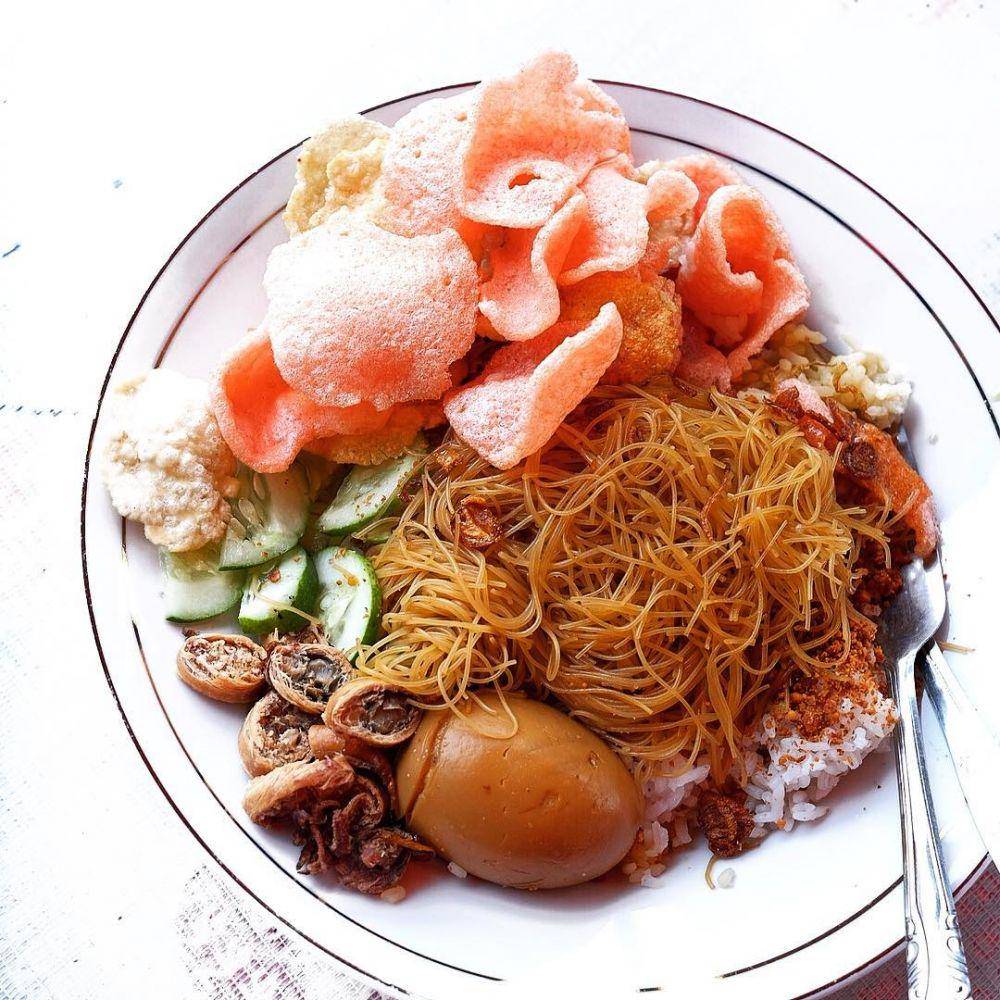 ilustrasi nasi ulam (instagram.com/jenzcorner)