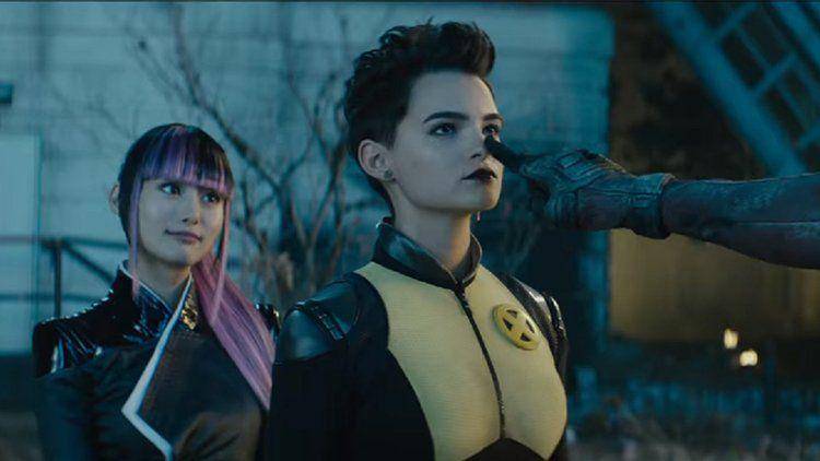 Shioli Kutsuna sebagai Yukio dan Brianna Hildebrand sebagai Negasonic Teenage Warhead dalam Deadpool 2. (dok. 20th Century Studios/Deadpool 2)