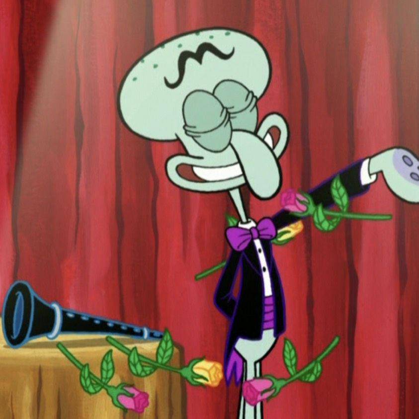 Squilliam bermain klarinet (static.wikia.nocookie.net)