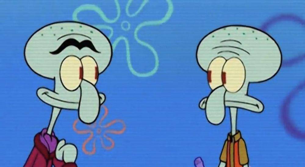 Squilliam dan Squidward (dok.youtube.com/SpongebobSquarepantsOfficial)