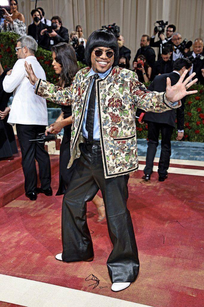 potret Anderson .Paak di Met Gala 2022 (twitter.com/henriqlps)