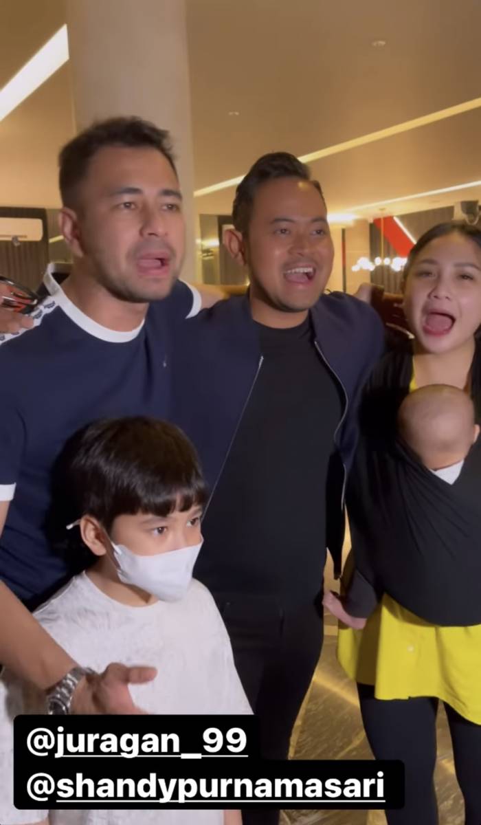 momen ulang tahun Gilang Juragan99 (instagram.com/raffinagita1717)