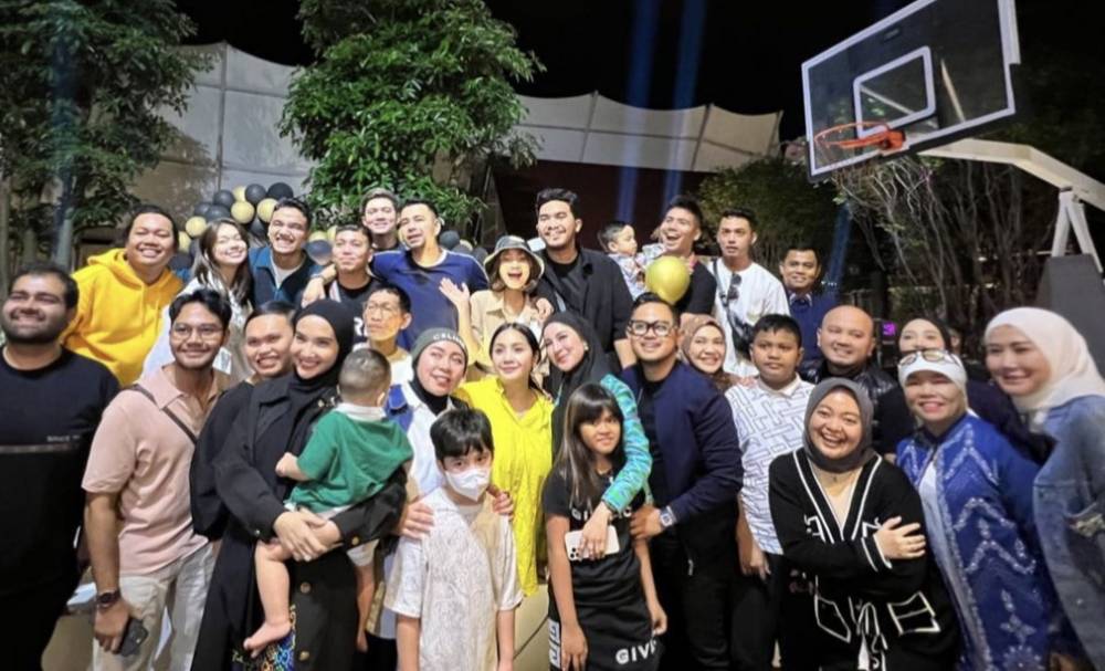 momen ulang tahun Gilang Juragan99 (instagram.com/fuji_an)