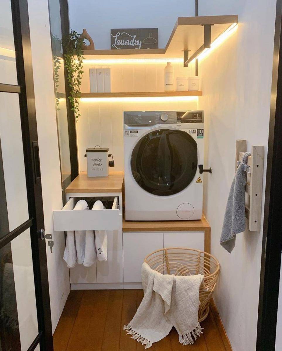 Desain Laundry Room (instagram.com/mini.hozz)