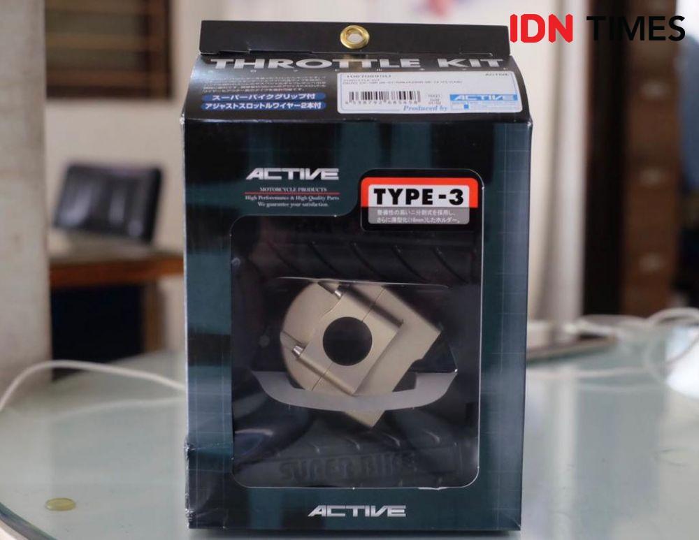 Gas spontan merek Active asal Jepang (IDN Times/Fadhliansyah)